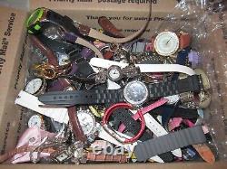 Massive Lot Of Watches Quartz & Parts Modern To Vintage 8lbs & 9 Oz Unsear