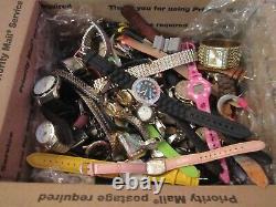 Massive Lot Of Watches Quartz & Parts Modern To Vintage 8lbs & 9 Oz Unsear