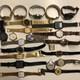 Men Vintage Quartz Lot of Watches for Parts & Repair Only