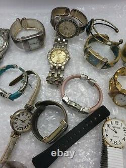 Men & Women Watch Lot 2.6 Lbs Watches Gruen, Geneva Ect For Parts/Repair (Lot 4)