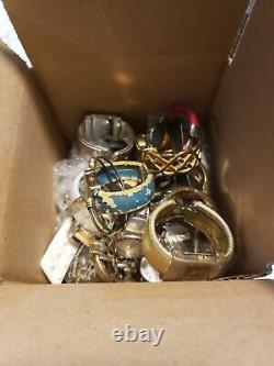 Men & Women Watch Lot 2.6 Lbs Watches Gruen, Geneva Ect For Parts/Repair (Lot 4)