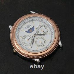 Men's Shl002 Non Working Sample Vintage Moon Phase Watch 5y88 6009