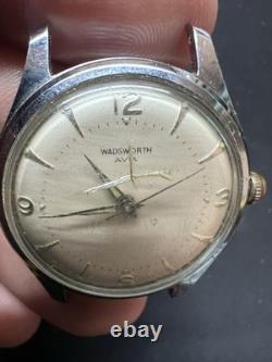 Mens Vintage Project Watch Lot. 4 Watches. Gruen, Heritage, Timex, Wadsworth