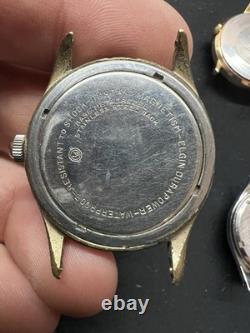 Mens Vintage Project Watch Lot. 4 Watches. Gruen, Heritage, Timex, Wadsworth