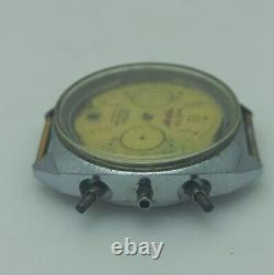 Mig 29 Buran Chronograph Poljot 3133 Manual Winding Vintage Watch For Parts