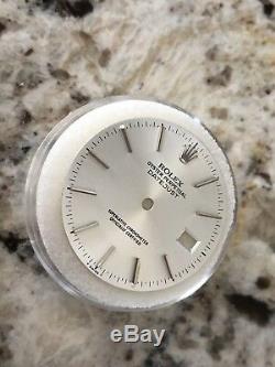 Mint Authentic Rolex Datejust White Dial Men's Watch For Part