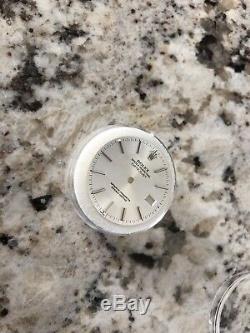 Mint Authentic Rolex Datejust White Dial Men's Watch For Part