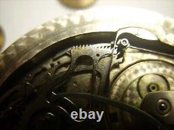 Minute Repeater Humbert Ramuz pocket watch movement, not working to repair or par