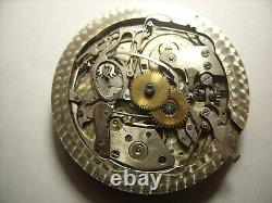 Minute Repeater Humbert Ramuz pocket watch movement, not working to repair or par