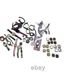 Mix Lot Watches Men Women's Kids Parts Repair As Is Leonardo Polo Assn Bands