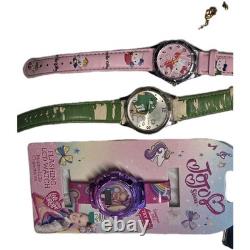 Mix Lot Watches Men Women's Kids Parts Repair As Is Leonardo Polo Assn Bands