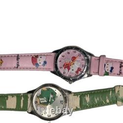 Mix Lot Watches Men Women's Kids Parts Repair As Is Leonardo Polo Assn Bands