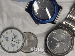 Mix Lot Watches Men Women's Kids Parts Repair As Is Leonardo Polo Assn Bands