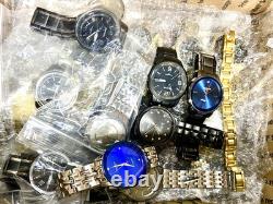 Mix Lot of Armitron Men's Watches & Parts Broken As Is FOR REPAIR PARTS 38 pcs