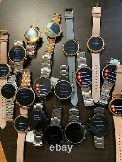 Mixed lot of smart watches for parts