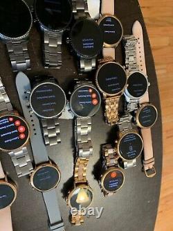 Mixed lot of smart watches for parts