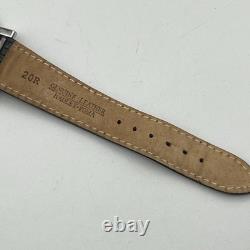 Mondaine Swiss Railways Quartz Men's 36mm Watch SBB CFF FFS NEEDS BATTERY