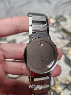 Movado 0606093 Wrist Watch for Men FOR PARTS NOT WORKING