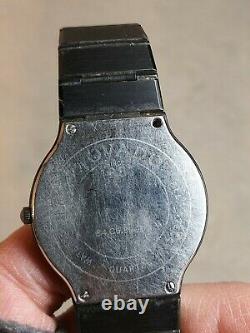 Movado 1881 Wrist Watch Sold as is For Parts Repair Swiss Quartz Steel