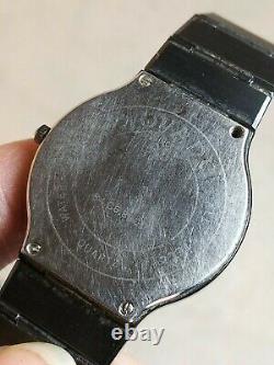 Movado 1881 Wrist Watch Sold as is For Parts Repair Swiss Quartz Steel