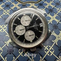 Movado Datron HS360 SubSea Panda Watch Chronograph El Primero 38mm For Repair