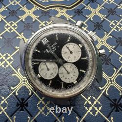 Movado Datron HS360 SubSea Panda Watch Chronograph El Primero 38mm For Repair