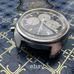 Movado Datron HS360 SubSea Panda Watch Chronograph El Primero 38mm For Repair