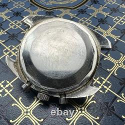 Movado Datron HS360 SubSea Panda Watch Chronograph El Primero 38mm For Repair