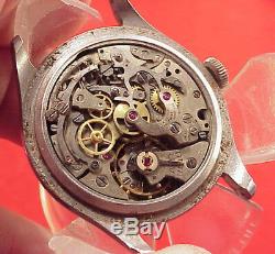 Movement 3 Register Chronograph Lemania Ch27 C12 Omega 321-tissot 27.41h