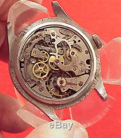 Movement 3 Register Chronograph Lemania Ch27 C12 Omega 321-tissot 27.41h