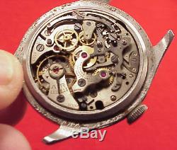 Movement 3 Register Chronograph Lemania Ch27 C12 Omega 321-tissot 27.41h