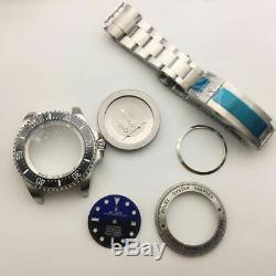 Mtop quality watch repair parts for deepsea sea-dweller FIT 2836 case kit parts