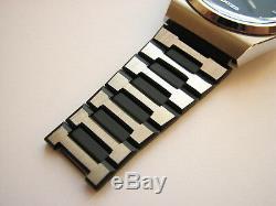NEW NOS Vintage 1977 Seiko SQ Quartz 4004 4633-6019 watch case +partial bracelet