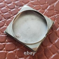 NICE 1940s Consul Art Deco Fancy Case Men's Vintage Watch For Parts/Repair