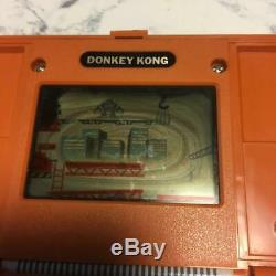 NINTENDO GAME & WATCH DONKEY KONG Multi Screen Orange GAME AND WATCH Junk Tested