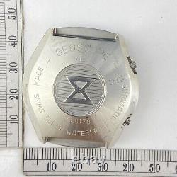 NOS EDOX Geoscope Case 42mm Stainless Steel For parts/Repair gst022