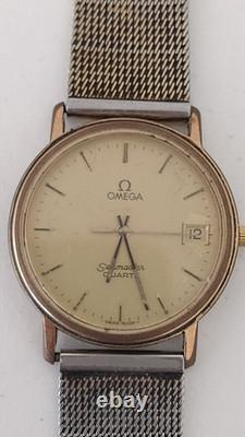 NOT WORKING FOR PARTS Vintage Omega Seamaster Watch Ford 25 Years Service RARE