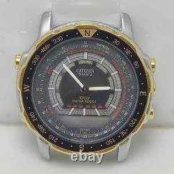 Near Mint Citizen 8948-088344 Ana Digi Vintage Men's Watch For Parts Near Mint Citizen 8948-088344 Ana Digi Vintage Men's Watch For Parts