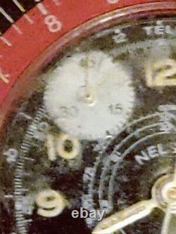 Nelson Sport Calculator Watch Fatboy Bezel Watch 38.5mm PARTS OR REPAIR