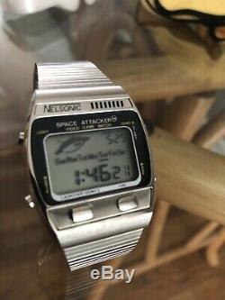 Nelsonic Space Attacker Game Watch. New Old Stock