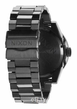 New $200 Nixon Corporal SS Soke Dial XL Mens Quartz Watch A346-1235 DAMAGED BOX