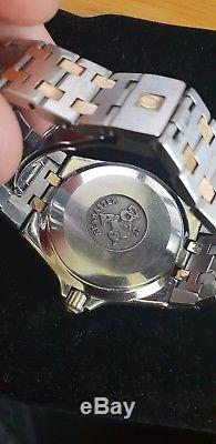Nice vintage omega seamaster quartz 120m watch NOT WORKING FOR PARTS/REPAIR