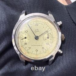Nimer Spilman Watch For Spare Parts Non-Functional Chronograph Case And Dial