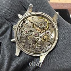 Nimer Spilman Watch For Spare Parts Non-Functional Chronograph Case And Dial