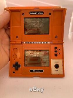 Nintendo Game And Watch Multi Screen Donkey Kong 1982 With Box BROKEN