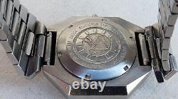 Nivada Glx Steel Automatic 38mm Mens Watch Non Working For Parts