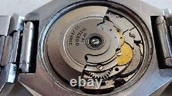 Nivada Glx Steel Automatic 38mm Mens Watch Non Working For Parts