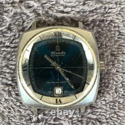 Nivana Leonardo Da Vinci Men Automatic For Watch Parts Or Repair Only No Band