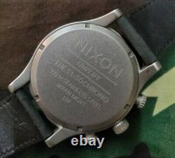 Nixon Simplify The 51-30 Chrono TORTOISE Dial, Untested for parts