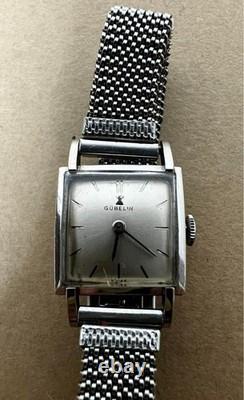 Non-Working Gubelin Vintage Swiss Watch Antique Wristwatch for Parts or Repair